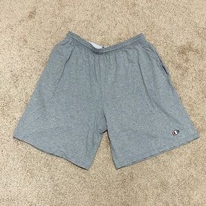90s-inspired MENS Champion Gray Shorts - Size M